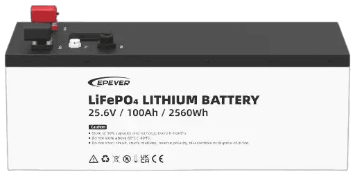 Batería de litio 25.6V 100AH