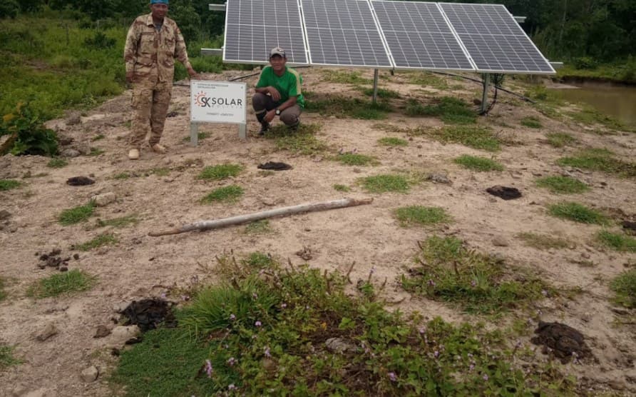 Bombas solares para comunarios — zona San Ignacio–Concepción
